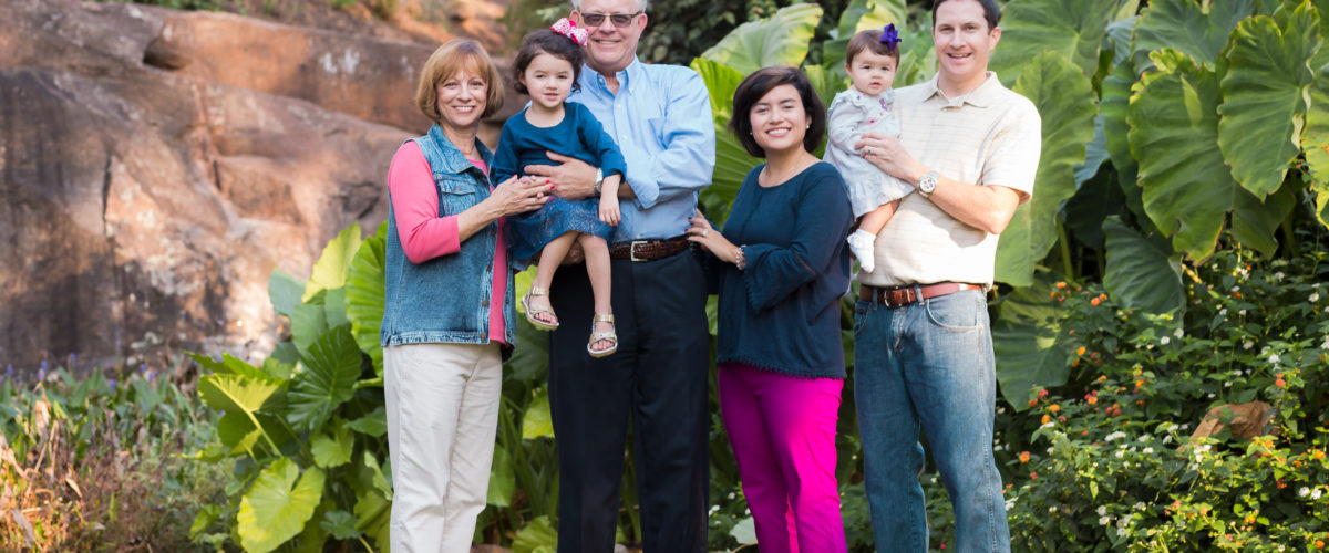 Parsons Family | Rock Quarry Garden – Greenville, SC