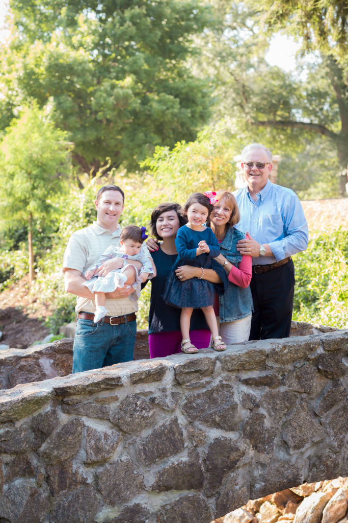 Parsons Family | Rock Quarry Garden Greenville, SC